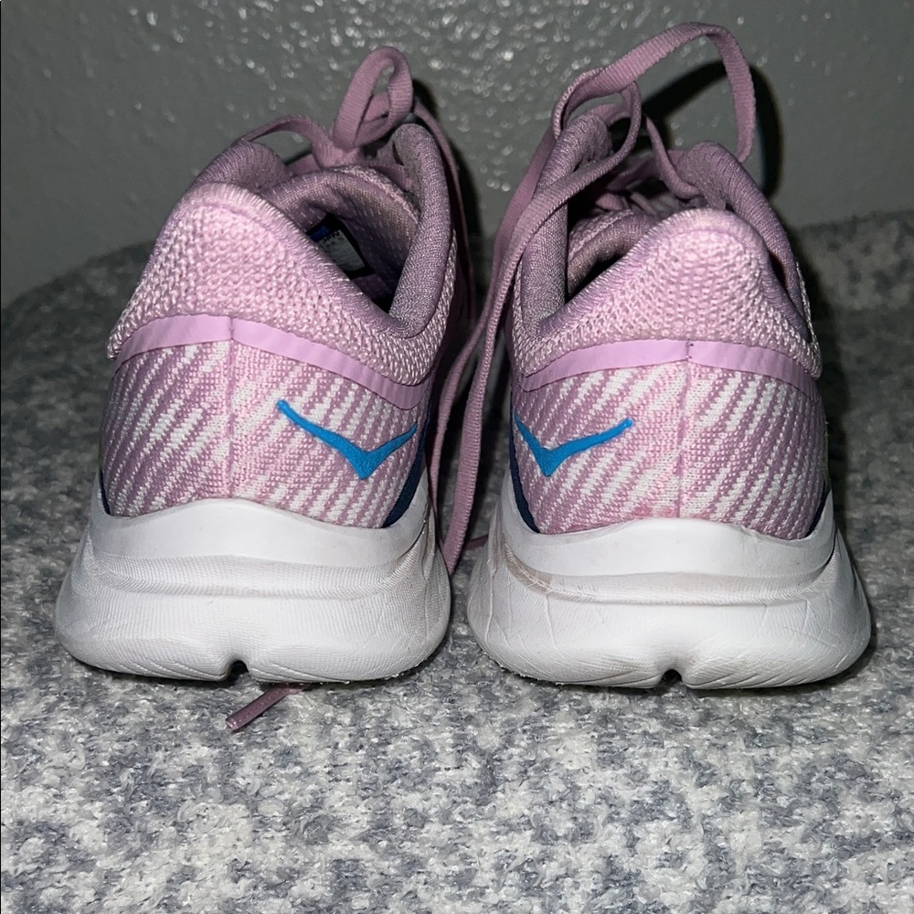Hoka Women’s Solimar Pink & Blue Running Shoe with Lime Accents 2025 size 8.5 B - Picture 10 of 14